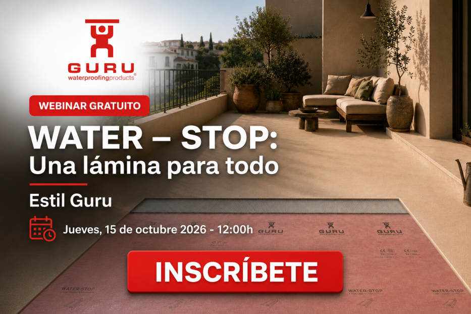 WEBINAR GRATUITO : WATER-STOP, una lámina para todo.