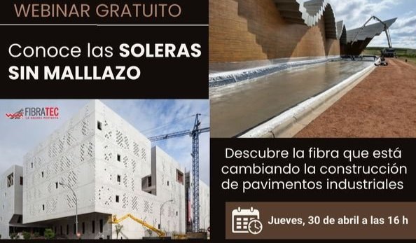 2026 WEBINAR:Soleras sin mallazo: la fibra que está cambiando la construcción de pavimentos industriales