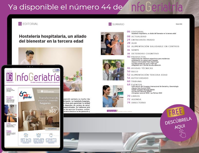 Disfruta ya del nuevo número de InfoGeriatría