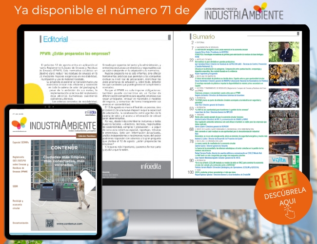 a puedes disfrutar del nuevo número de Industriambiente