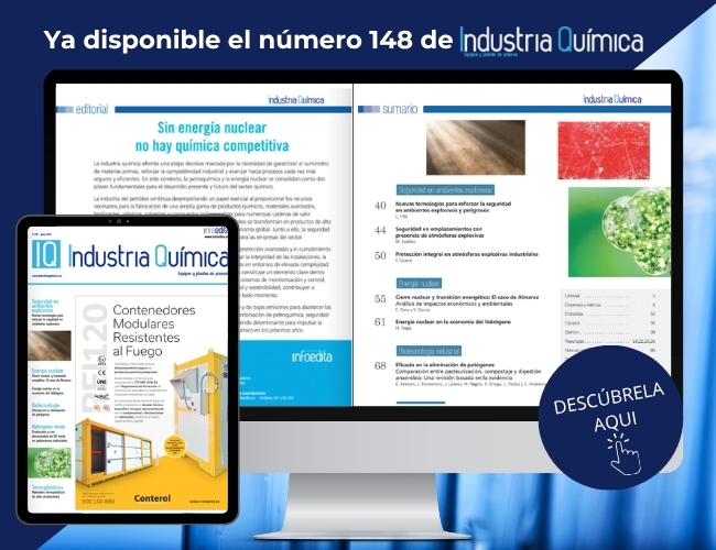 Ya disponible la nueva edición de Industria Química: Sin energía nuclear no hay química competitiva