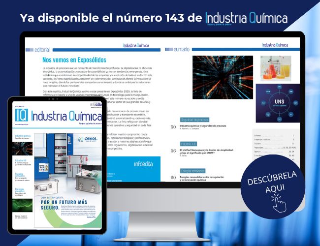 Ya disponible la nueva edición de la revista Industria Química