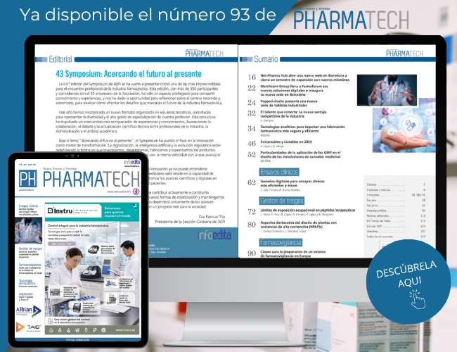 Ya puedes disfrutar del nuevo número de Pharmatech