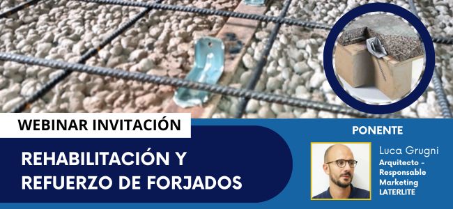 Webinar gratuito | Rehabilitación y refuerzo de forjados