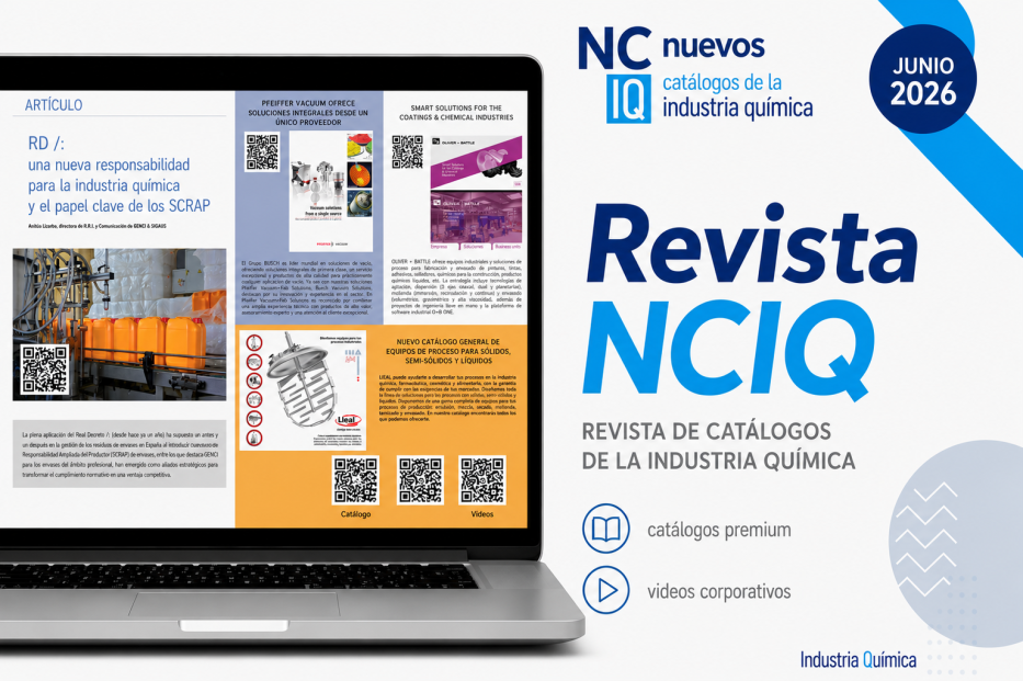 NCIQ-Nuevos Catálogos de Industria Química para impulsar la visibilidad de tus productos en el sector