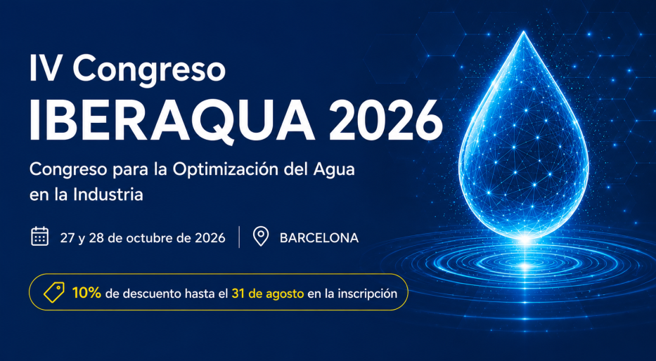 ⏰ Últimos días para beneficiarte del 10% de descuento en tu inscripción a IBERAQUA 2026.