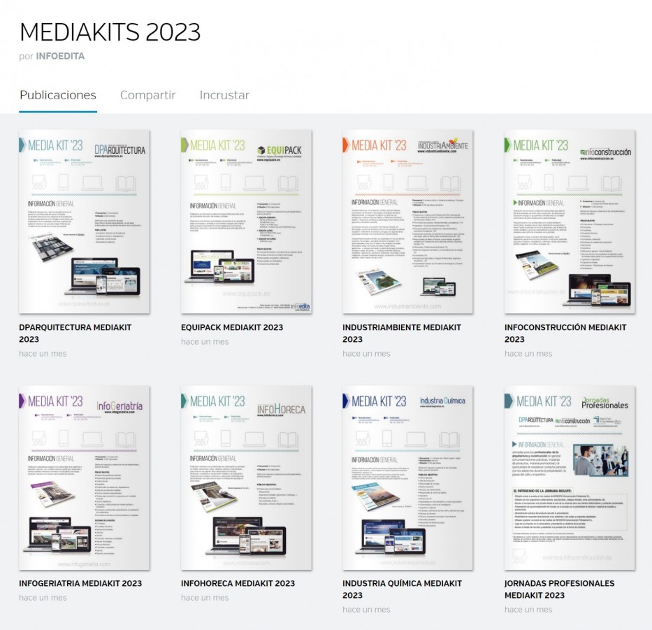 Mediakits de publicidad 2023