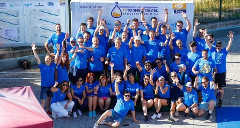 Gran participación y ambiente inmejorable en la cuarta edición del Torneo de Pádel de la Industria Química