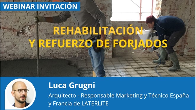 Webinar gratuito | Soluciones para la rehabilitación y refuerzo de forjados sin sobrecargas