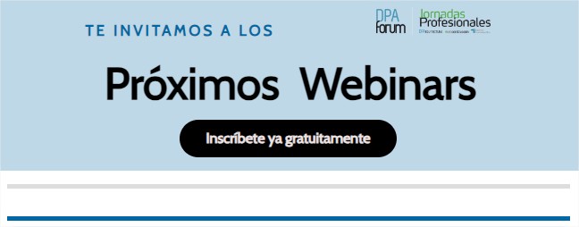 ¿Listo para los próximos webinars? 