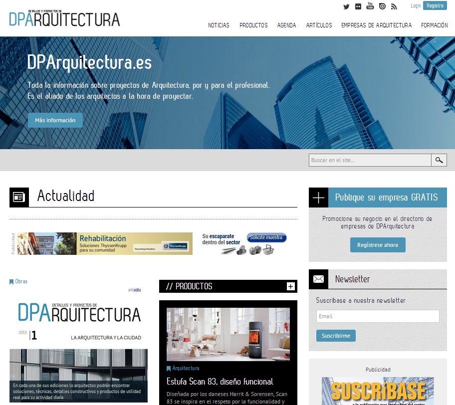 DPArquitectura.es portal de arquitectura